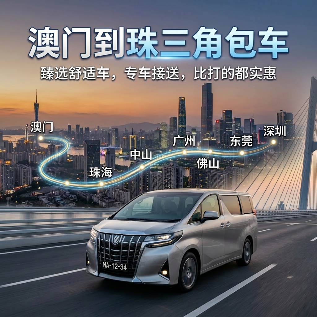 澳门⇄珠海/中山/深圳/广州/佛山包車跨境车服务