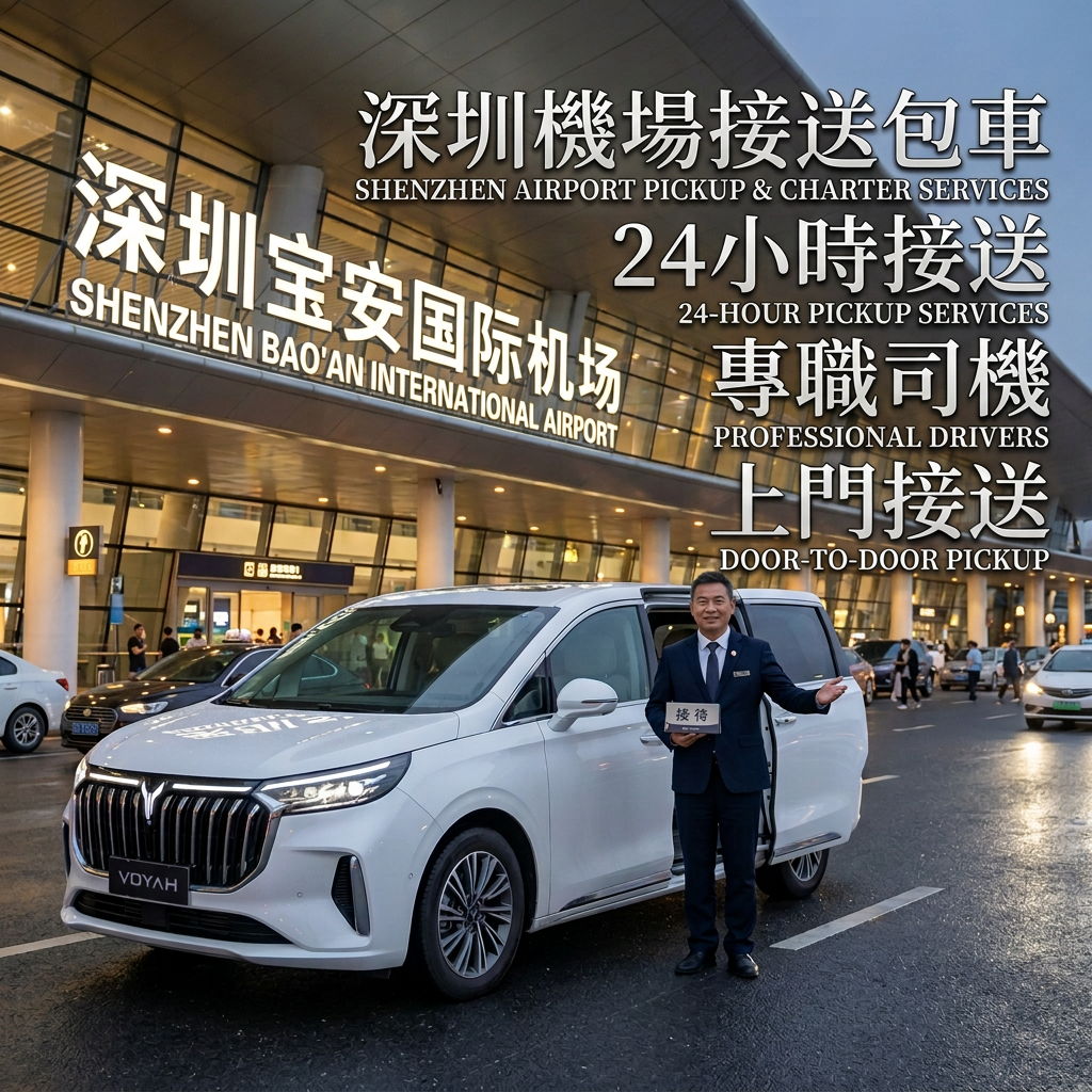 Shenzhen Bao'an Airport Transfer Service Vehicles