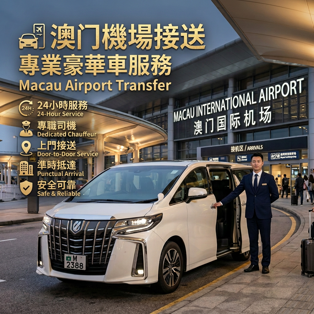 澳门本地接送單趟包車7-47座（Macau private car service）