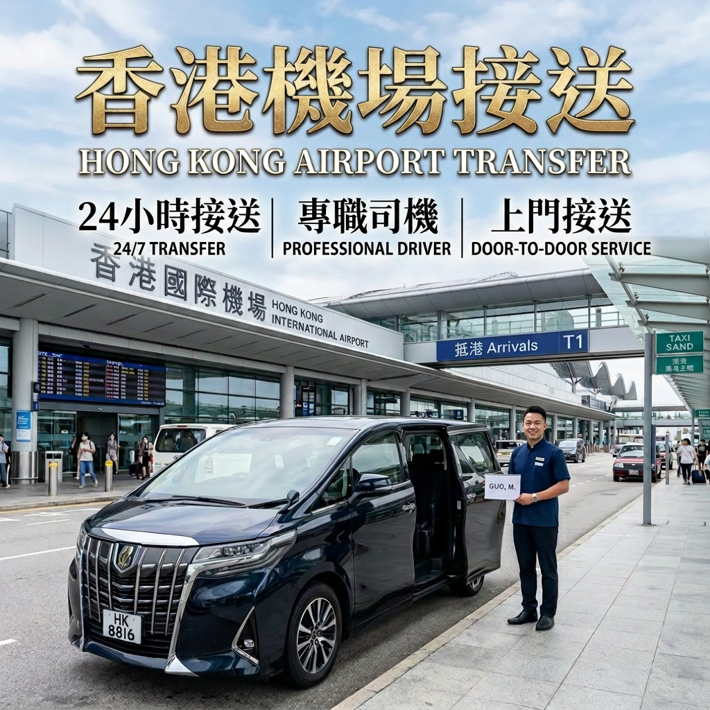 Hong Kong Airport to Hong Kong Urban Area Private Transfer Service