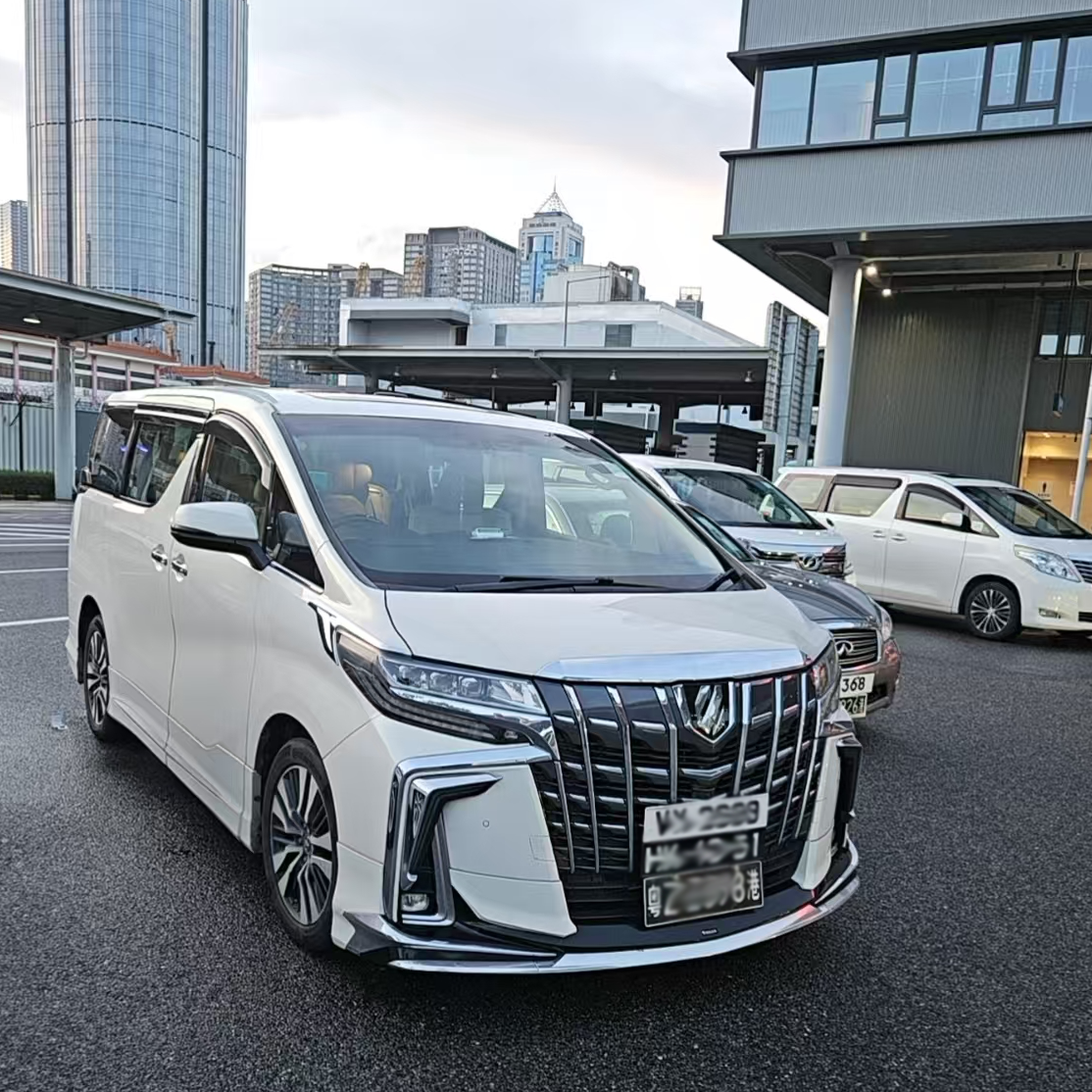 深圳出发香港跨境包車【中港车7座埃爾法商務車兩地牌车带司机】