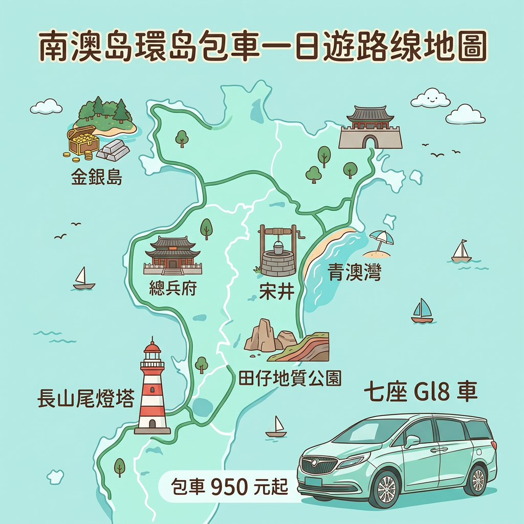 潮汕潮州&汕头&南澳岛一日游包車10小时